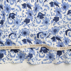 Country Floral in BLUE - Indian Block Prints: Cottage | Fableism