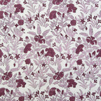 Cozy Floral in PURPLE - Indian Block Prints: Cottage | Fableism