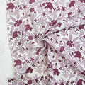 Cozy Floral in PURPLE - Indian Block Prints: Cottage | Fableism