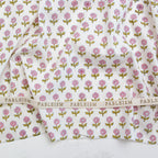 Flowerling in PINK - Indian Block Prints: Cottage | Fableism