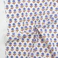 Flowerling in VIOLET - Indian Block Prints: Cottage | Fableism