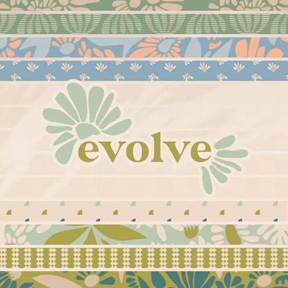 Diamond Stripe KEY LIME - Evolve by Suzy Quilts | AGF