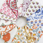 Wild Floral in BLUSHING - Indian Block Prints: Cottage | Fableism