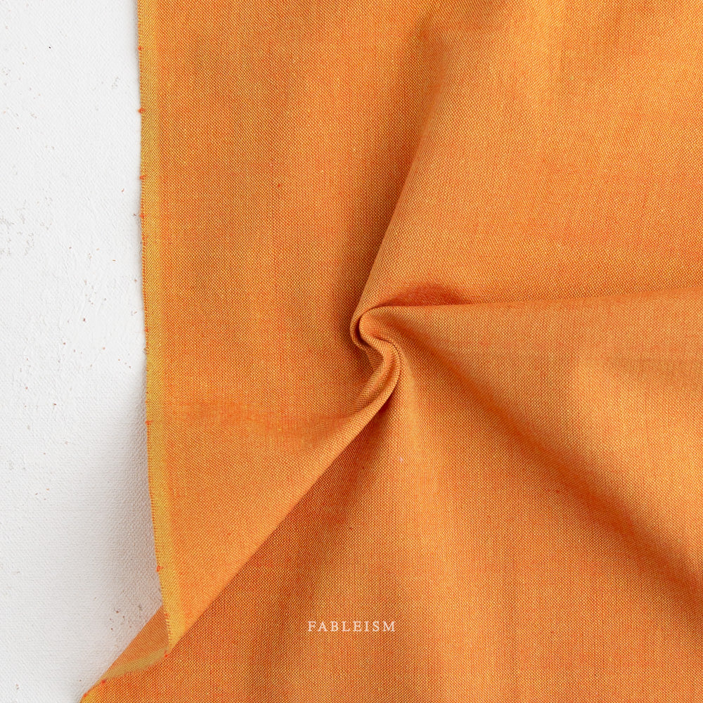 Watercolor Wovens in SAFFRON | Fableism