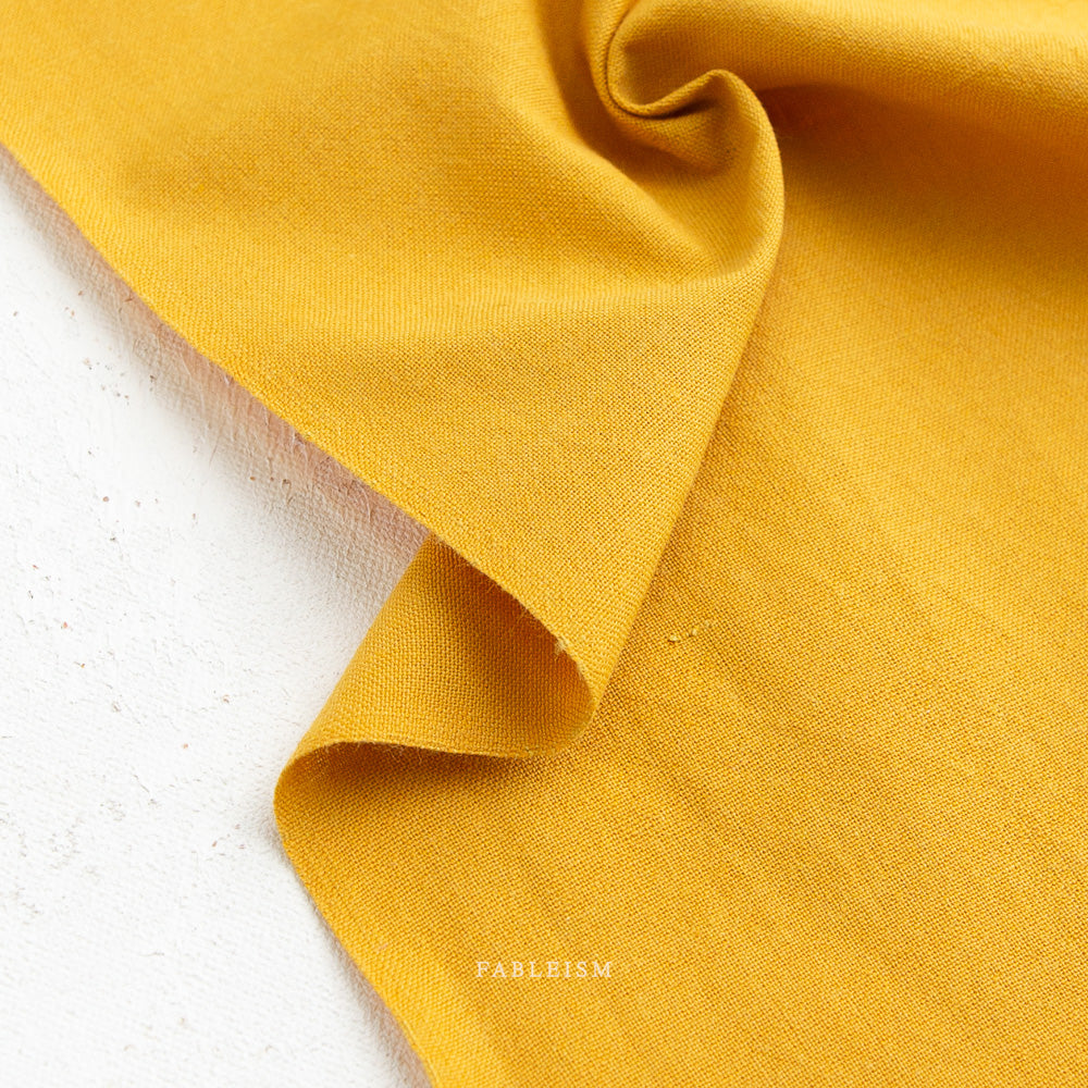 Watercolor Wovens in MUSTARD | Fableism